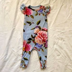 ⭐️ Posh Peanut Country Rose 9-12m Baby Romper ⭐️